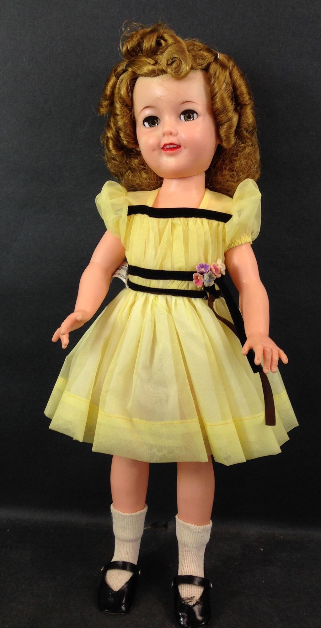 17½" IDEAL VINYL "TWINKLE EYE" SHIRLEY TEMPLE (1 of 3)