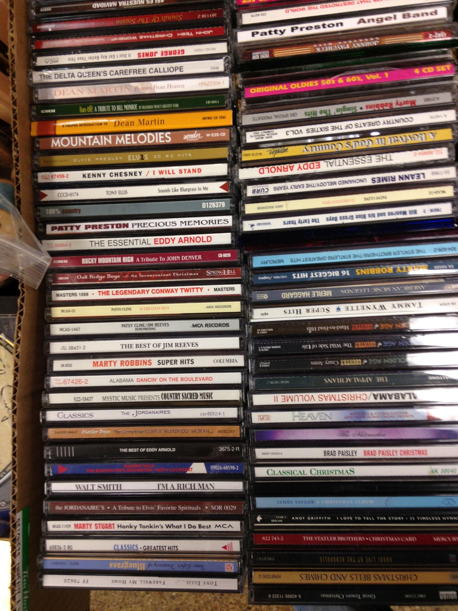 BOX LOT VARIOUS CDS (1 of 1)