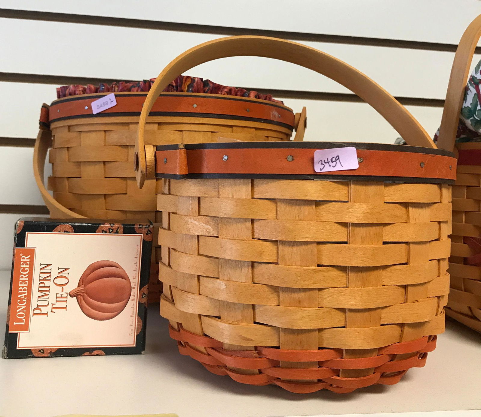 2 LONGABERGER HALLOWEEN BASKETS (1 of 1)
