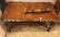 WOODEN COFFEE TABLE, HAS A BROKEN LEG