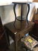 WOODEN SEWING CABINET AND STOOL