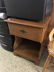 WOODEN END STAND WITH 1 DRAWER