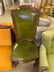 2 GREEN CHAIRS