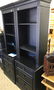 2 ETHAN ALLEN 3-DRAWER BOOKSHEALVES PAINTED BLACK