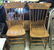 2 WOODEN CHAIRS