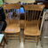 2 WOODEN CHAIRS - 2