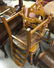 DROP LEAF KITCHEN TABLE WITH 4 CHAIRS
