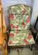 2 OUTDOOR CHAIRS AND WOODEN ROCKER - 3