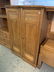 2 OAK CABINETS