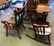 2 CHAIRS INCLUDING ROCKING CHAIR