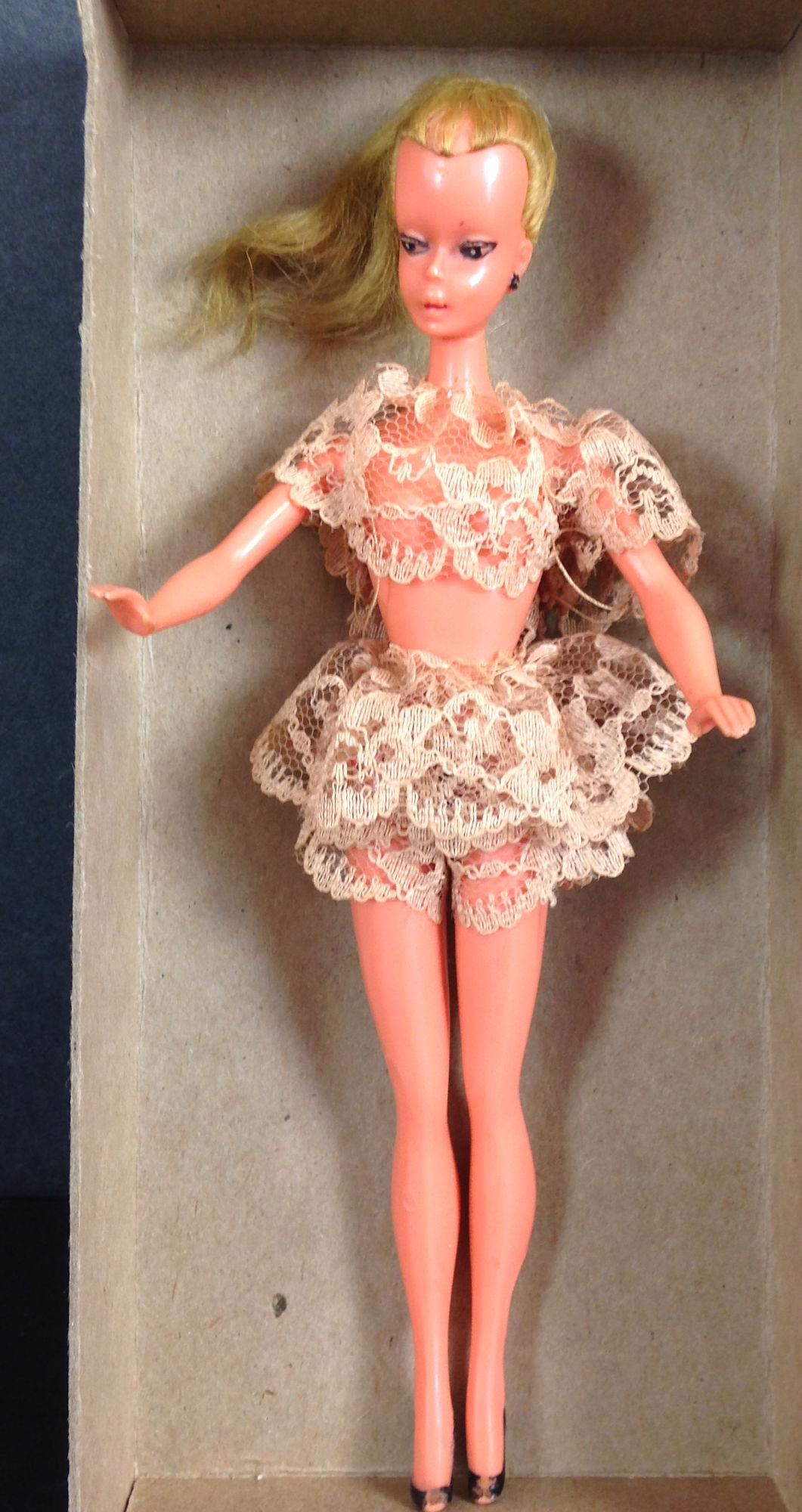 7½" GERMAN BILD LILLI; REDRESSED. (1 of 1)