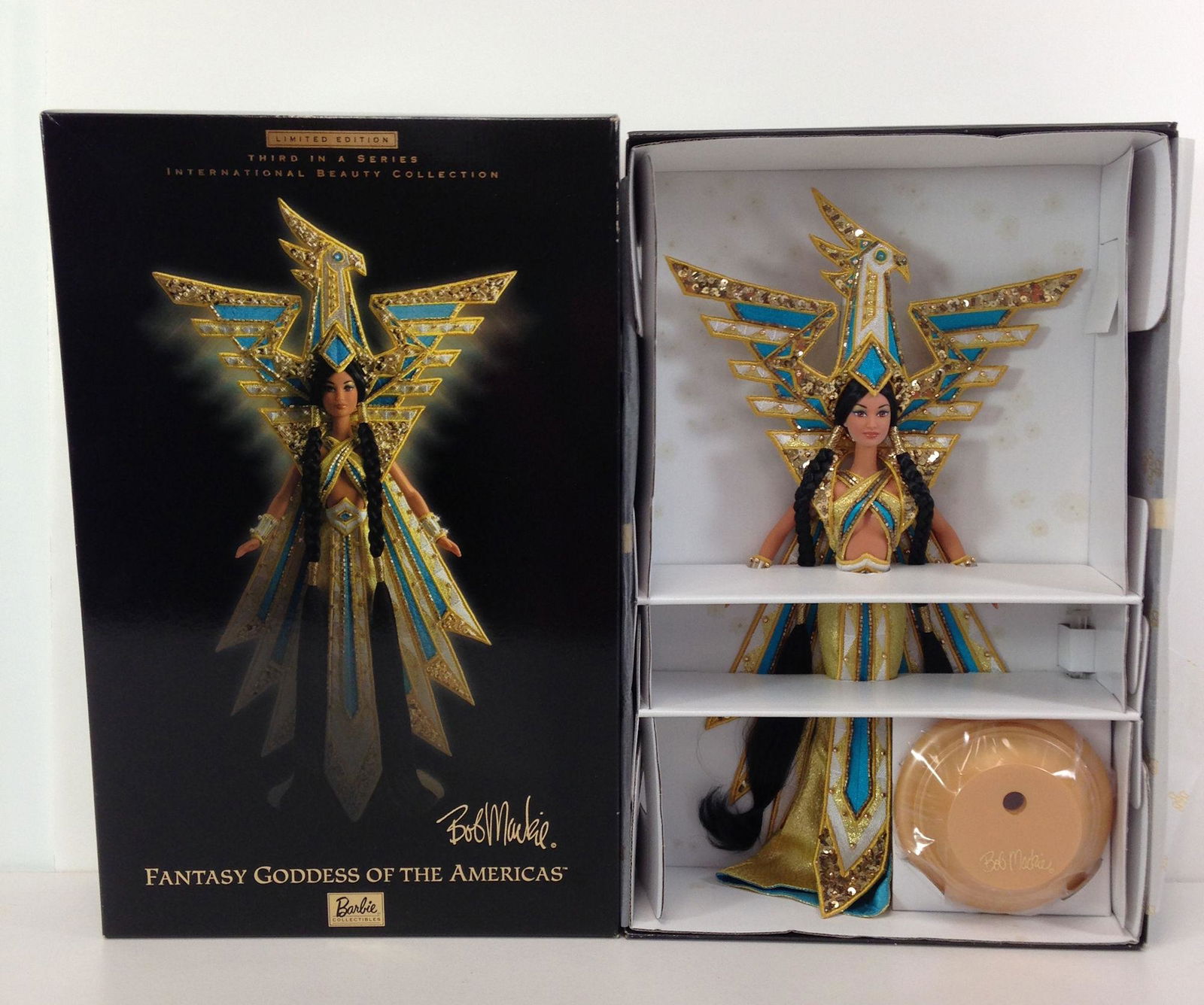 NRFB BOB MACKIE INTERNATIONAL BEAUTY COLLECTION: NRFB BOB MACKIE INTERNATIONAL BEAUTY COLLECTION "FANTASY GODDESS OF THE AMERICAS".