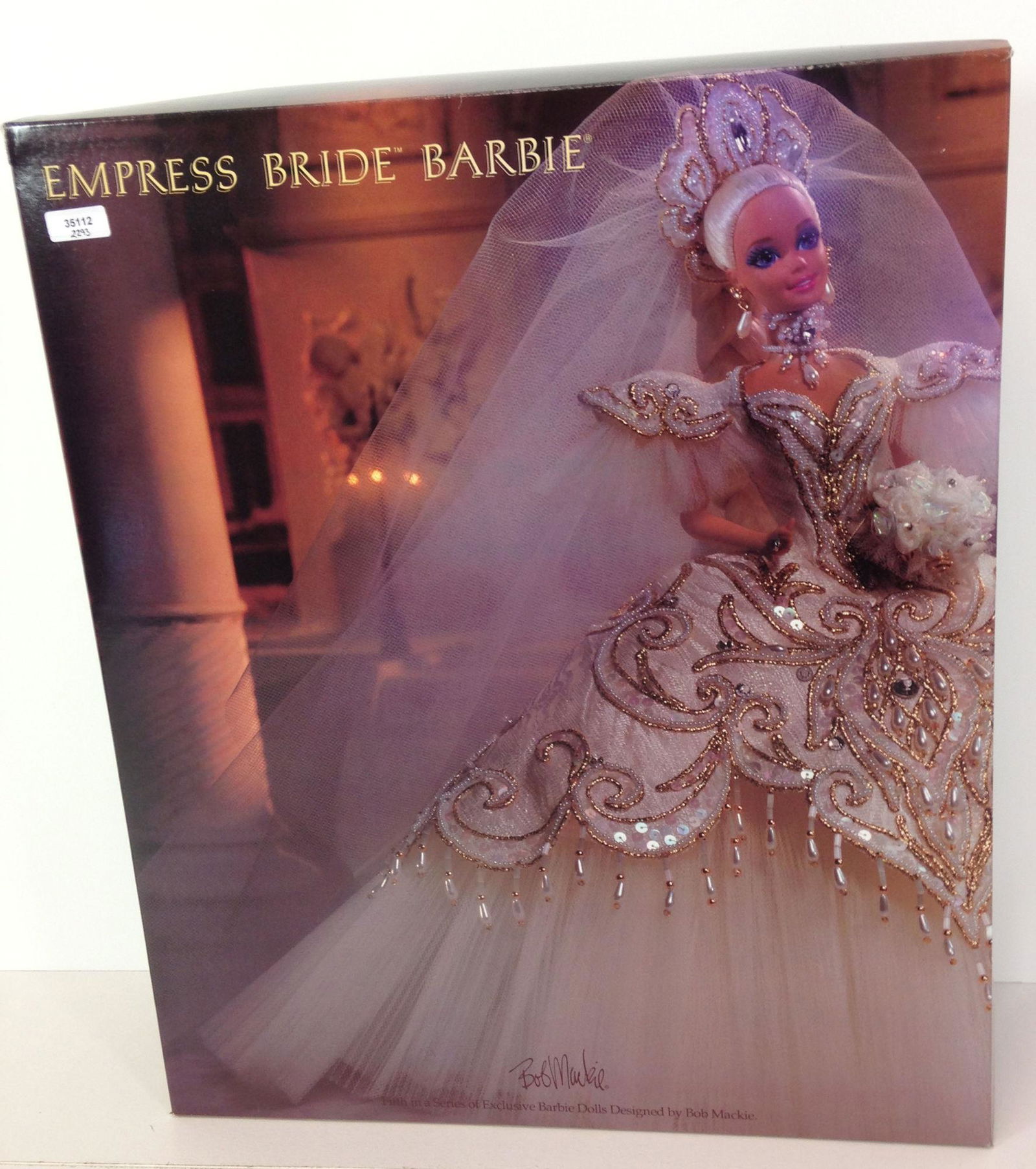 BOB MACKIE "EMPRESS BRIDE BARBIE" IN ORIGINAL BOX WITH (1 of 2)