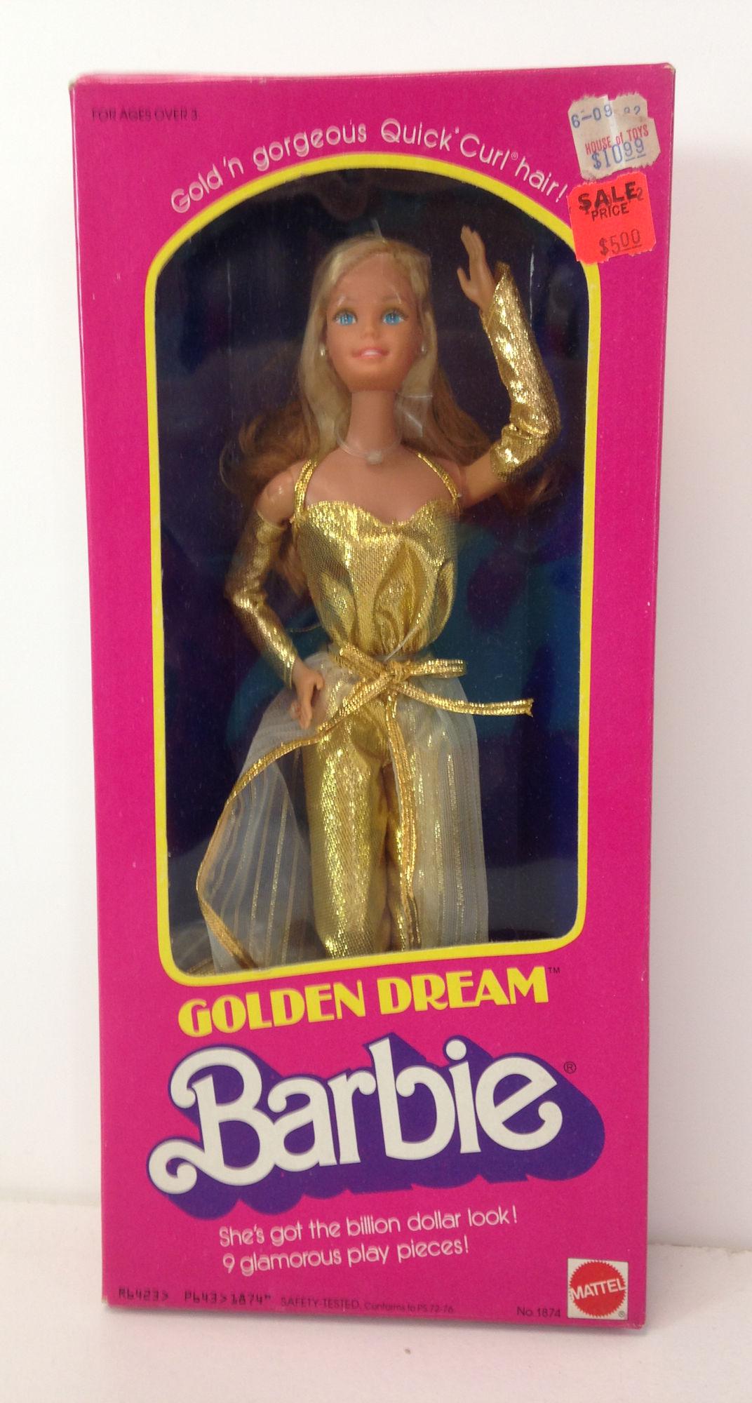 golden dream barbie