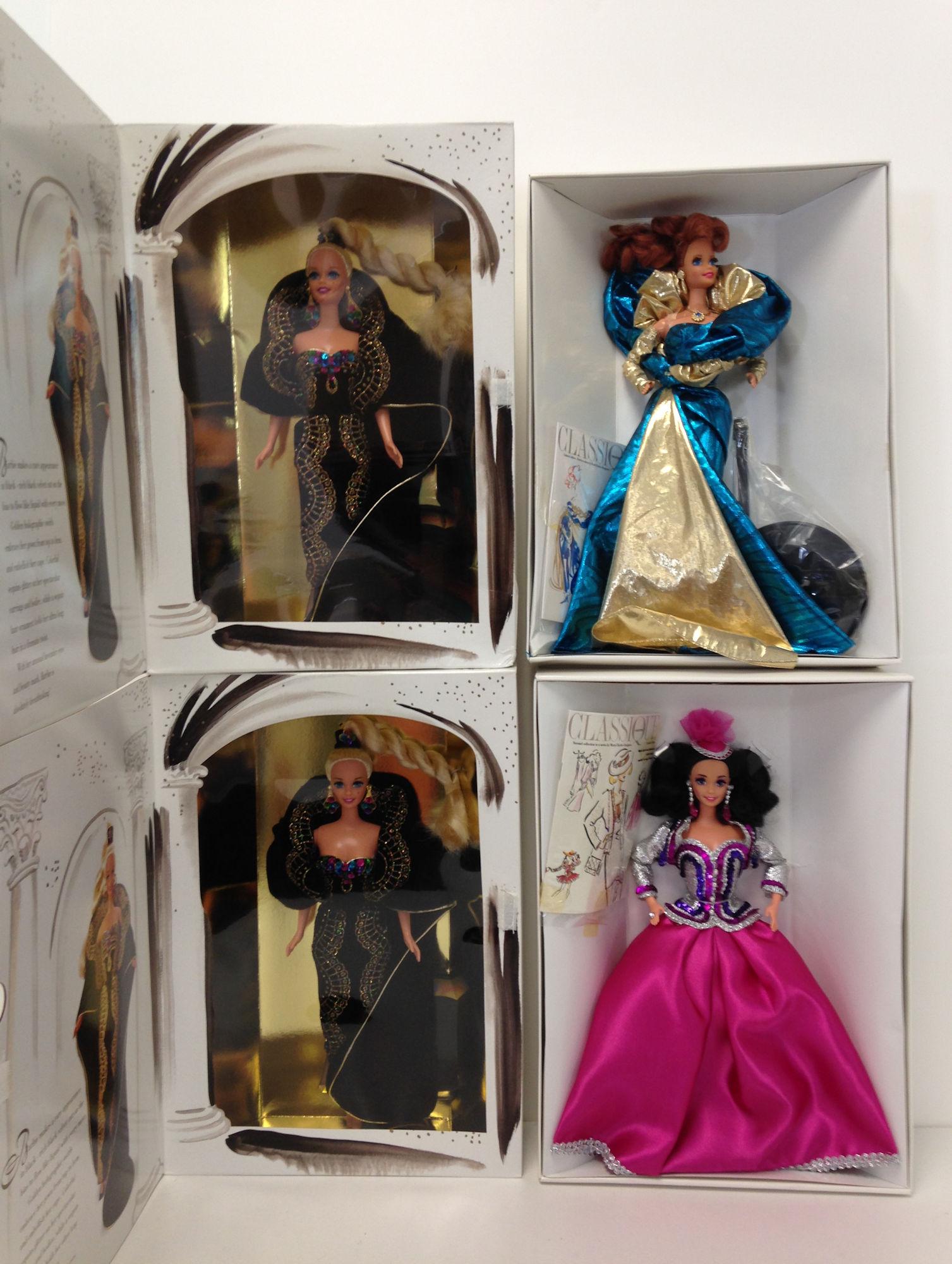 (4) NRFB CLASSIQUE BARBIES INCLUDING "OPENING NIGHT", (1 of 2)