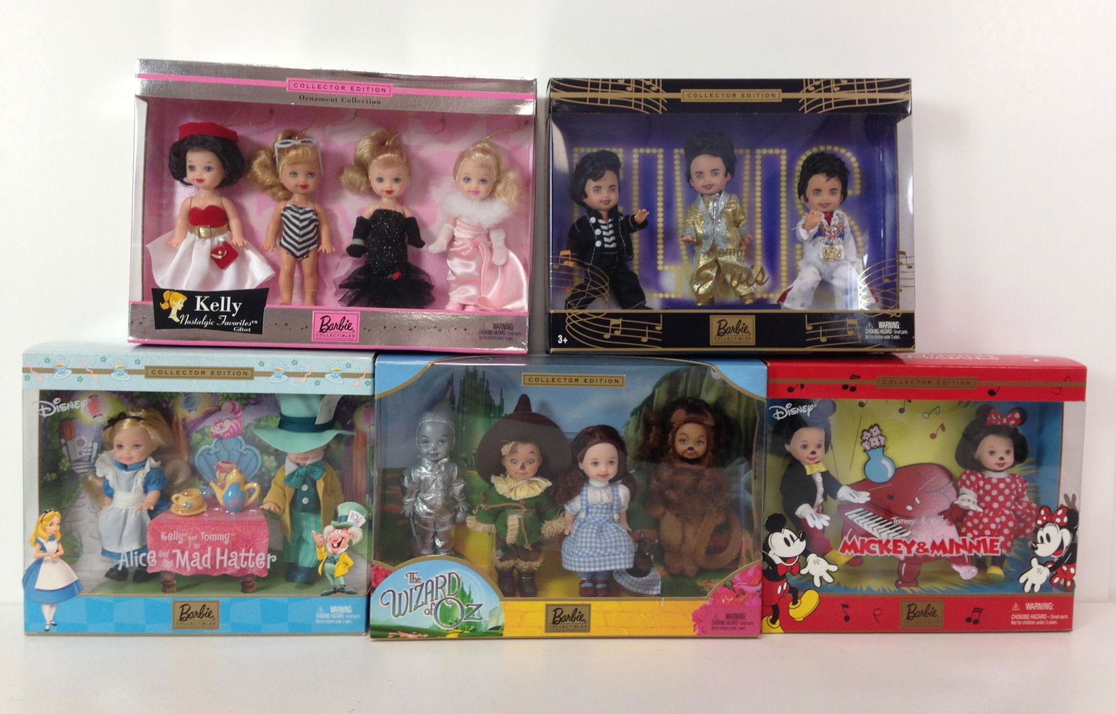 LOT (5) BOXED KELLY AND FRIENDS NRFB. INCLUDES "THE (1 of 1)