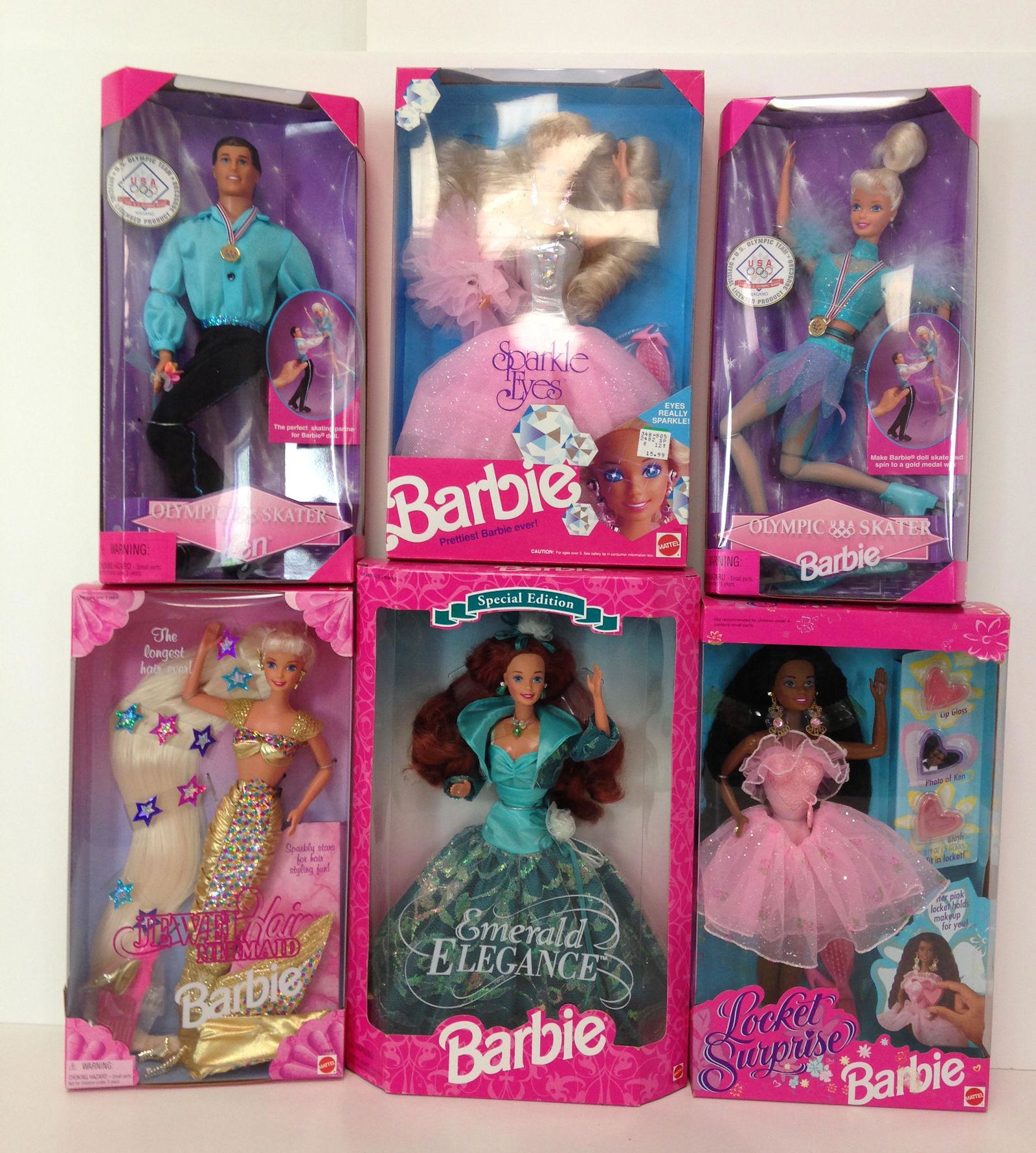 6 barbie friends sale
