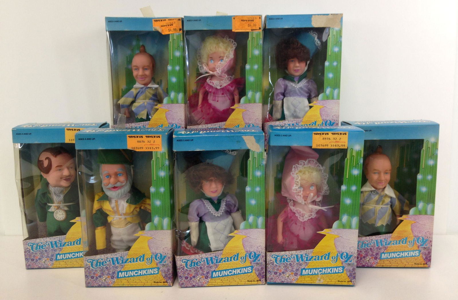 1988 wizard of sales oz dolls