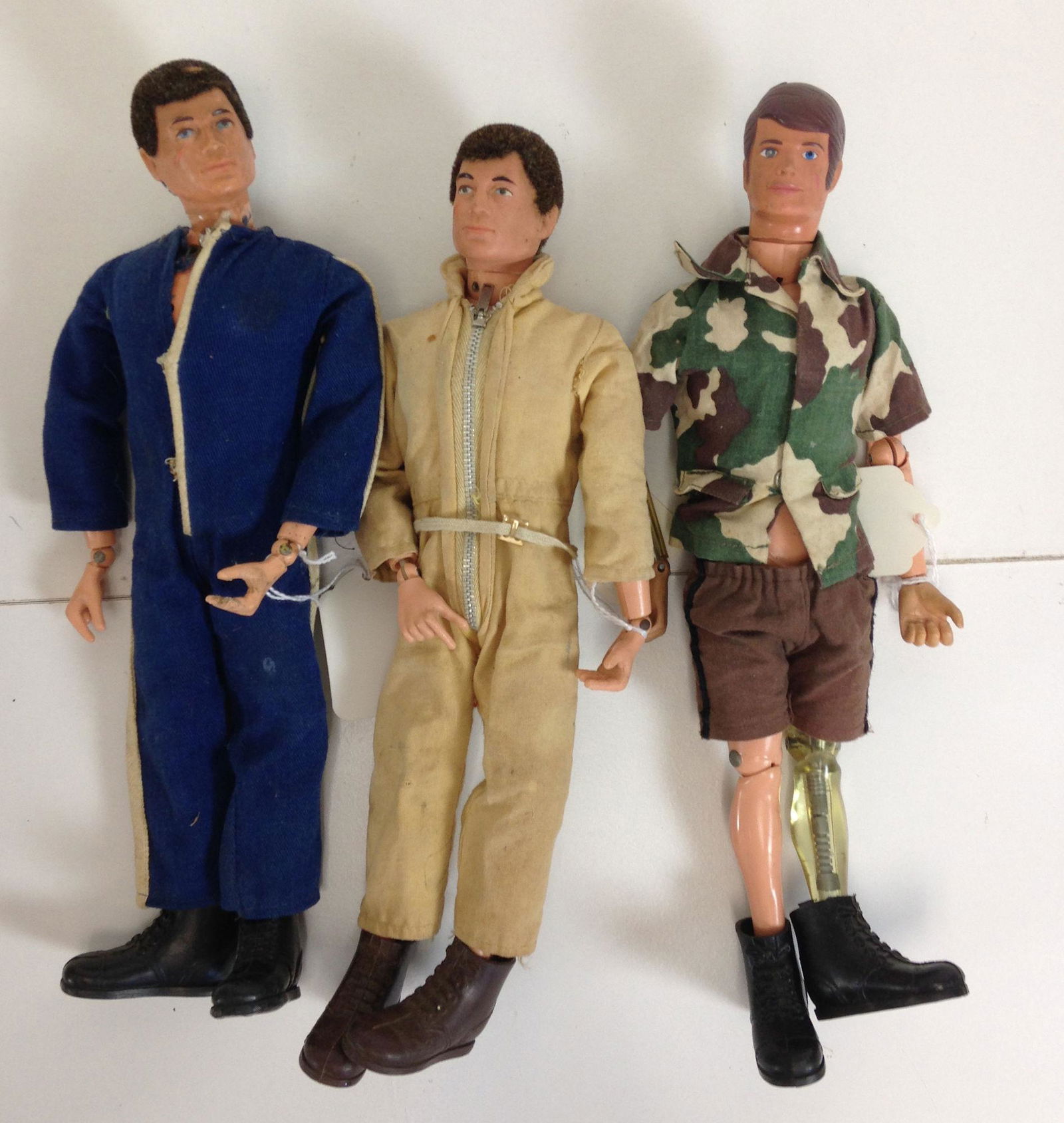 (3) G.I. JOE ACTION FIGURE DOLLS. INCLUDES TALKING (1 of 1)