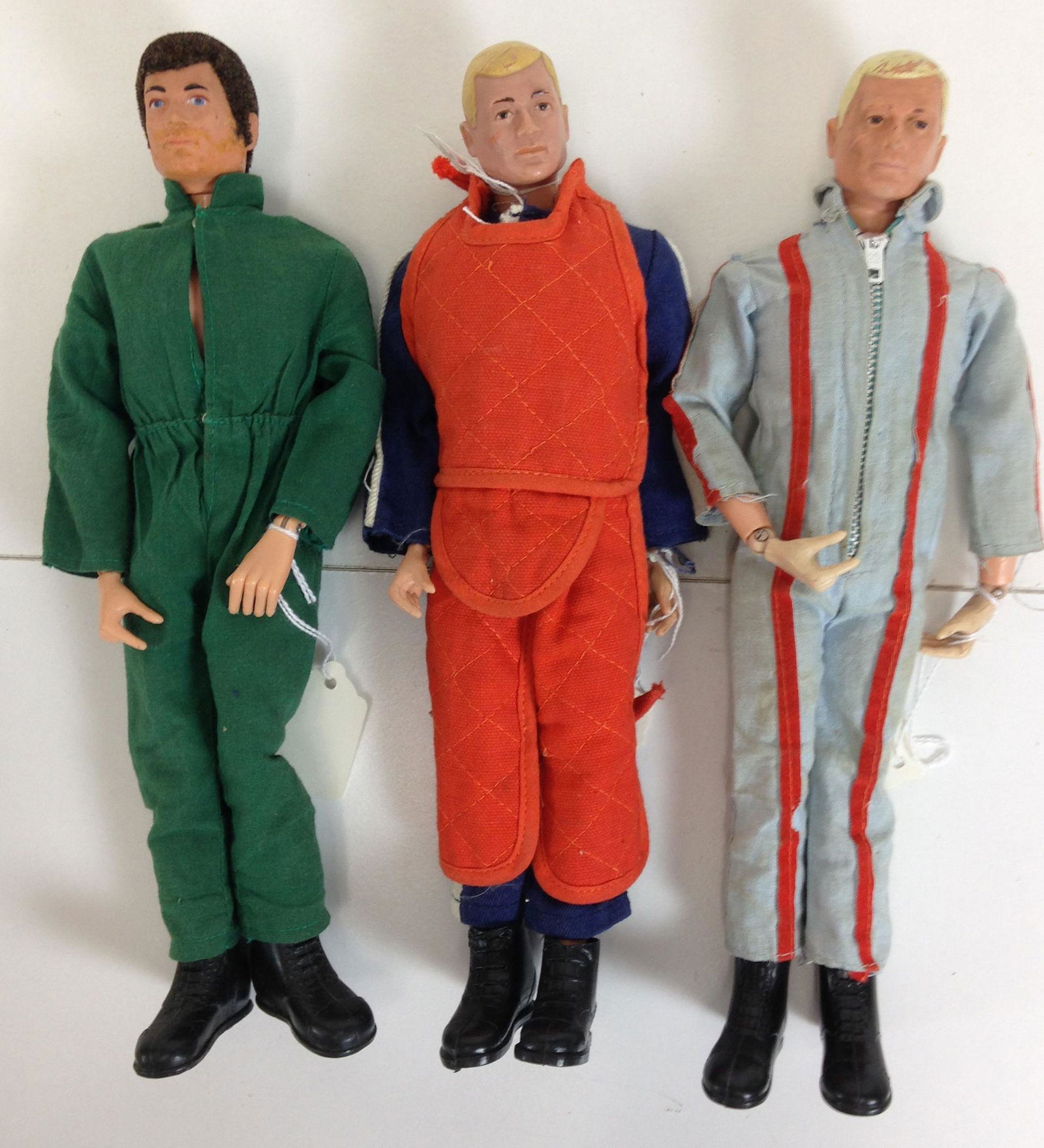 (3) G.I. JOE ACTION FIGURE DOLLS. INCLUDES GREEN (1 of 1)