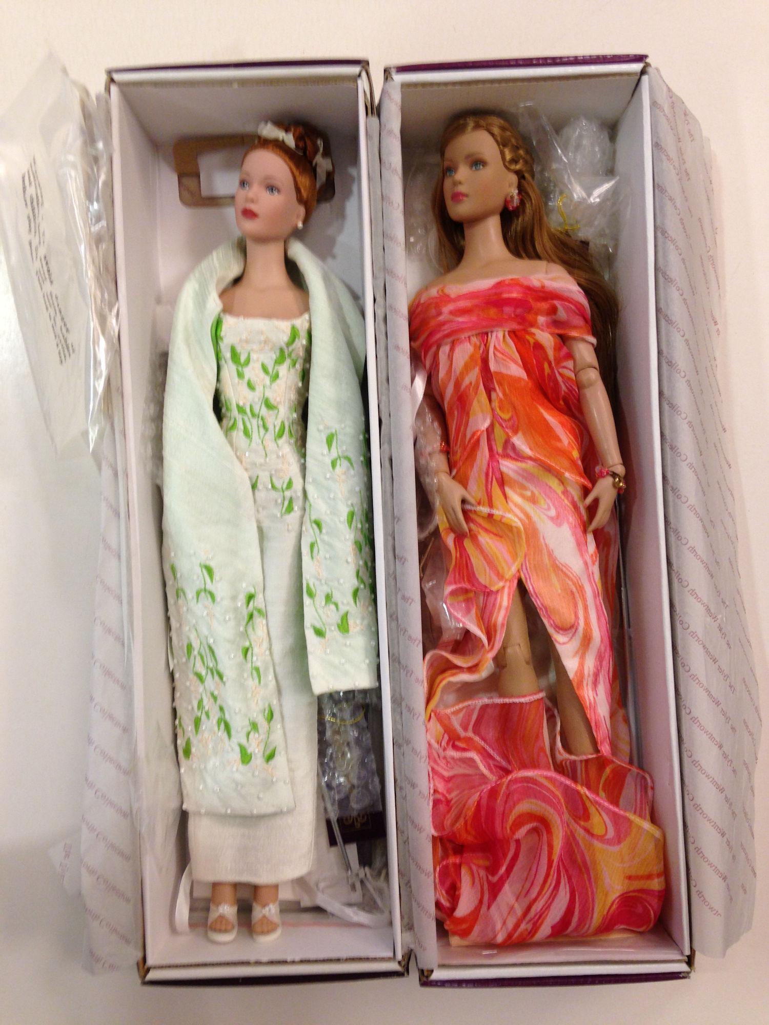 (2) 16" ROBERT TONNER TYLE WENTWORTH DOLLS IN ORIGINAL (1 of 1)