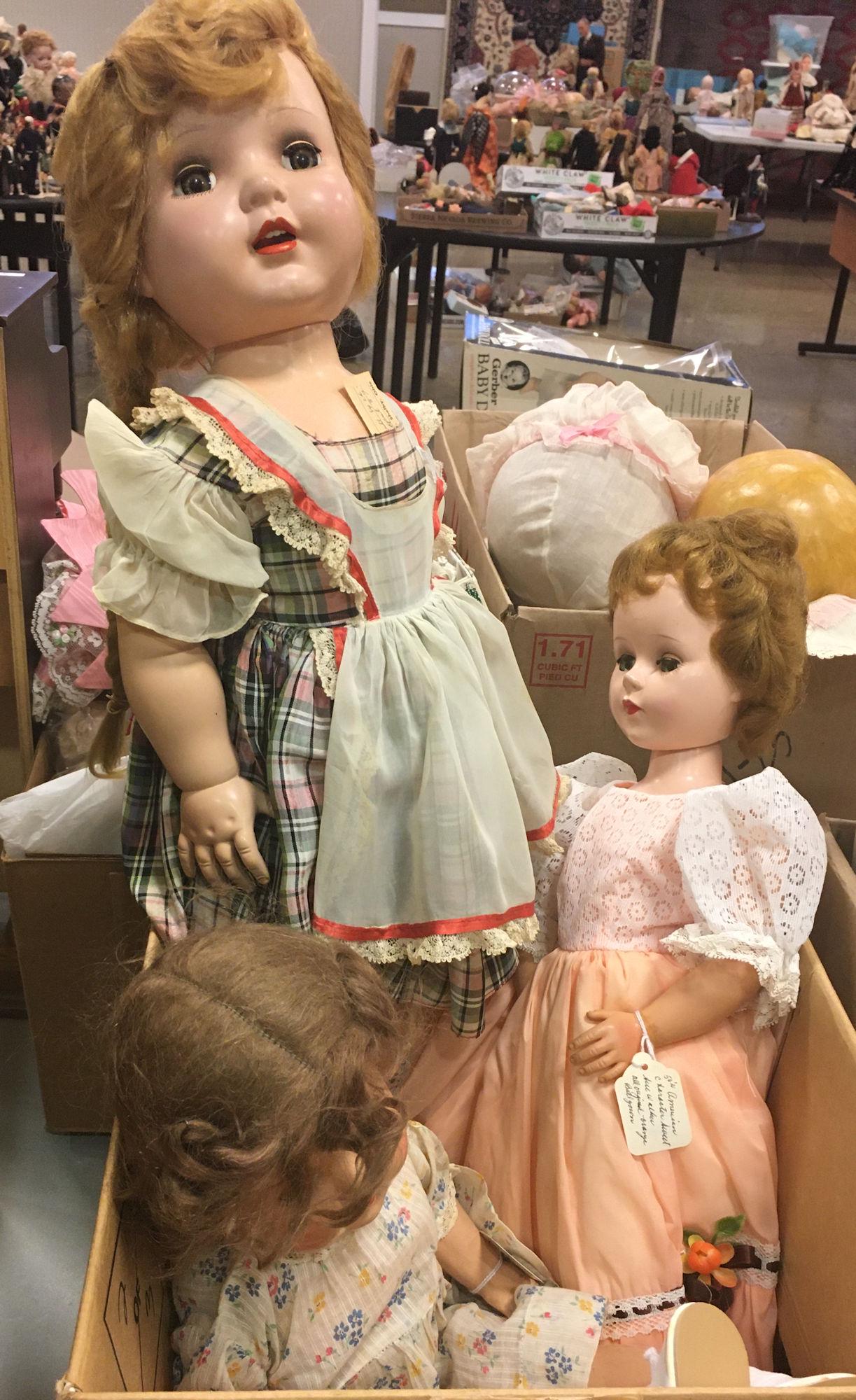 LOT OF (3) VINTAGE DOLLS INCLUDING AMERICAN CHARACTER (1 of 1)