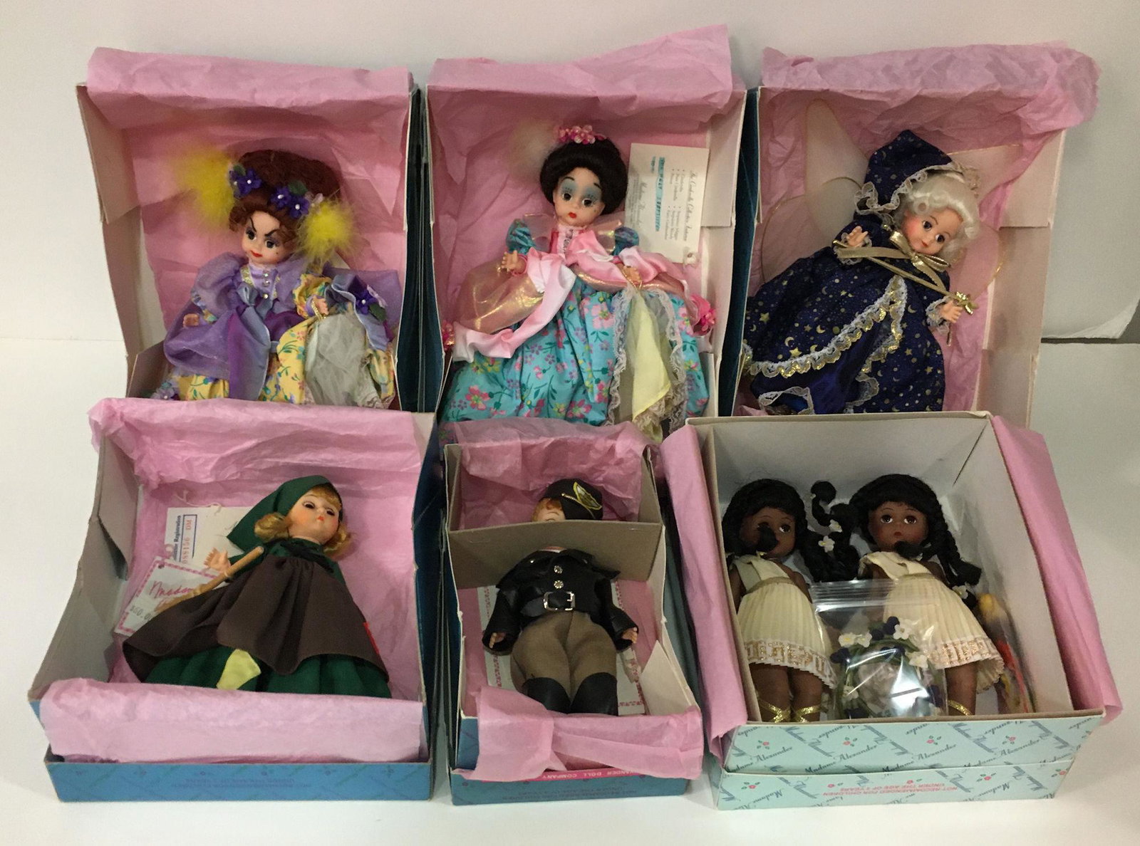(6) BOXED MADAME ALEXANDER DOLLS INCLUDING 8" "HARLEY (1 of 2)