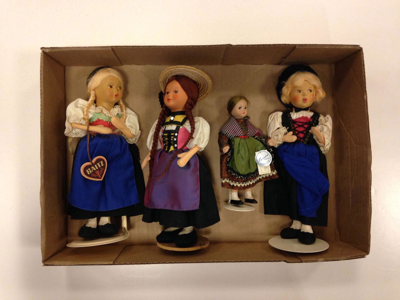 LOT 3 BAITZ DOLLS AND SMALL LENCI PLASTIC (1 of 1)