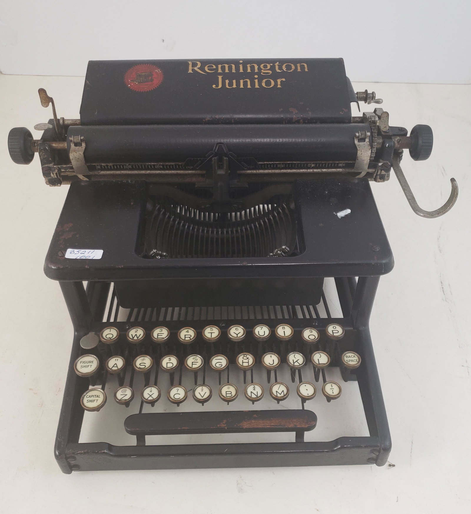 REMINGTON JUNIOR ANTIQUE TYPEWRITER: REMINGTON JUNIOR ANTIQUE TYPEWRITER