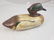 GREEN WINGED TEAL DECOY WITH INITIALS R.L.P.
