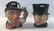 2 ROYAL DOULTON LARGE CHARACTER JUGS, MAD HATTER & JOHN - 2