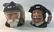 2 ROYAL DOULTON LARGE CHARACTER JUGS, DON QUIXOTE &