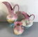 BOX LOT (3) PCS VINTAGE HULL ART POTTERY INCLUDING A