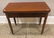 CHERRY SHERATON TURN TOP CARD TABLE 34" x 35" x 29" - 2