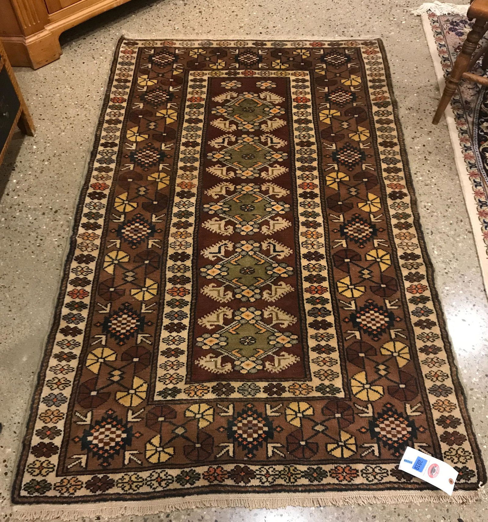 ORIENTAL PERSIAN RUG 3' 9" X 6' 4" (1 of 1)