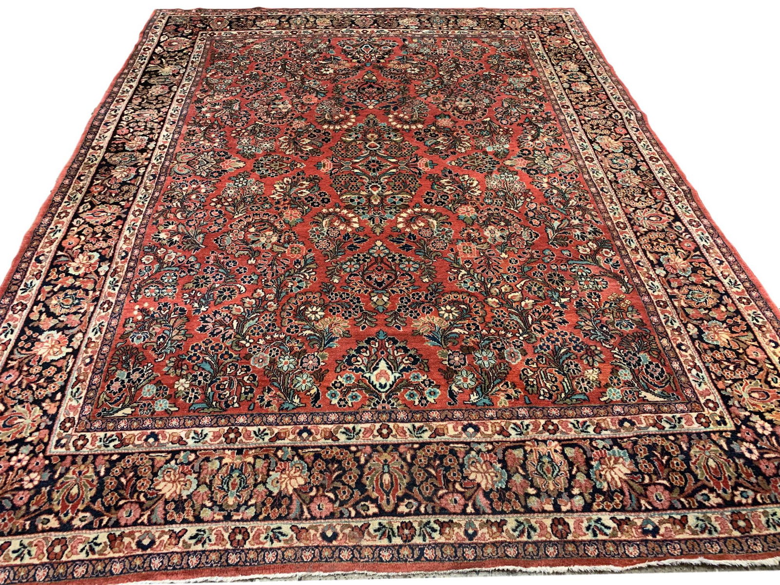 ORIENTAL RUG, PERSIAN SAROUK, 8'9" X 12' (1 of 7)