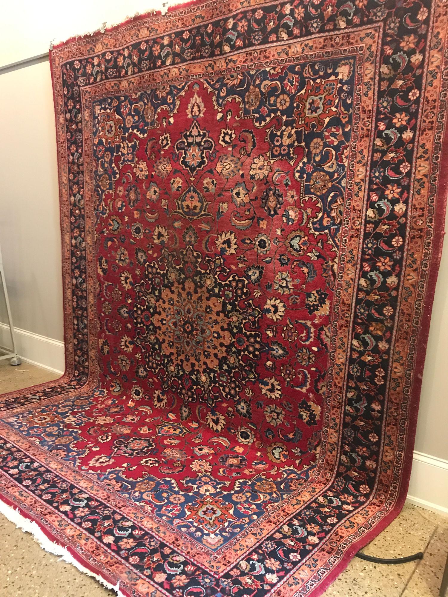 ORIENTAL RUG PERSIAN MAHAL 9' 7" X 12' 7" (1 of 5)