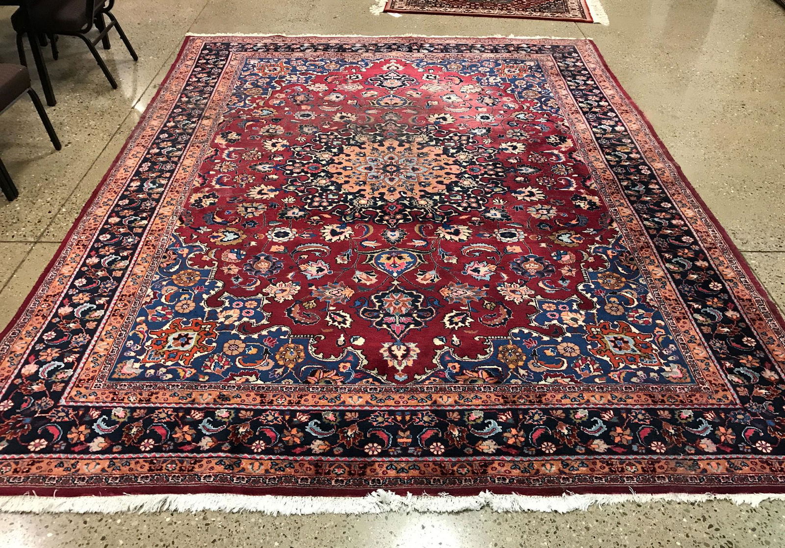 ORIENTAL RUG, PERSIAN MAHAL, 9'8" X 13'8" (1 of 1)