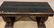 CONSOLE TABLE WITH LION PEDESTALS AND FAUX MARBLE TOP - 5
