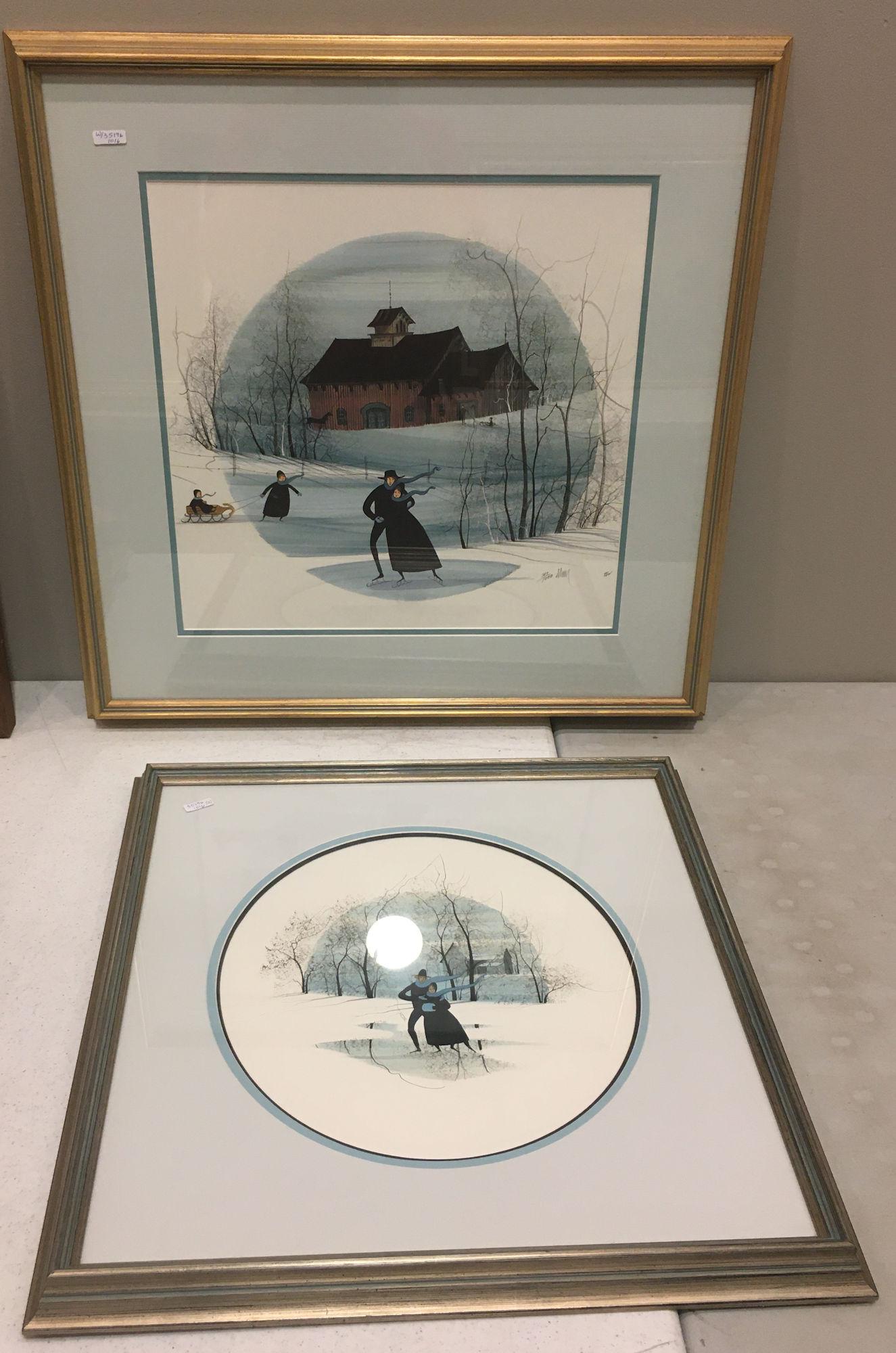 TWO P. BUCKLEY MOSS PRINTS (1 of 5)