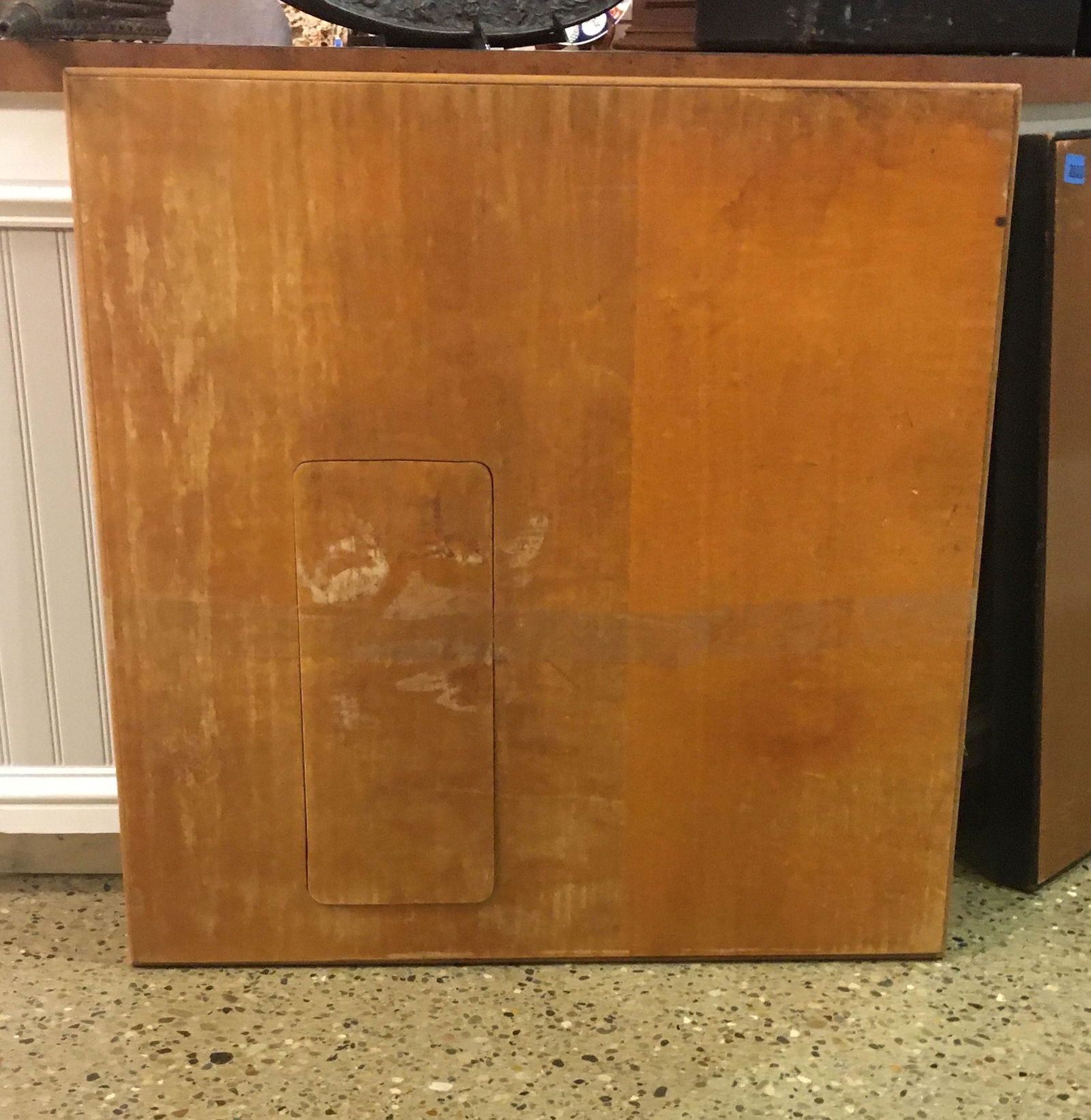 SINGER FEATHERWEIGHT SEWING TABLE, 30"X30"; FINISH ON (1 of 1)