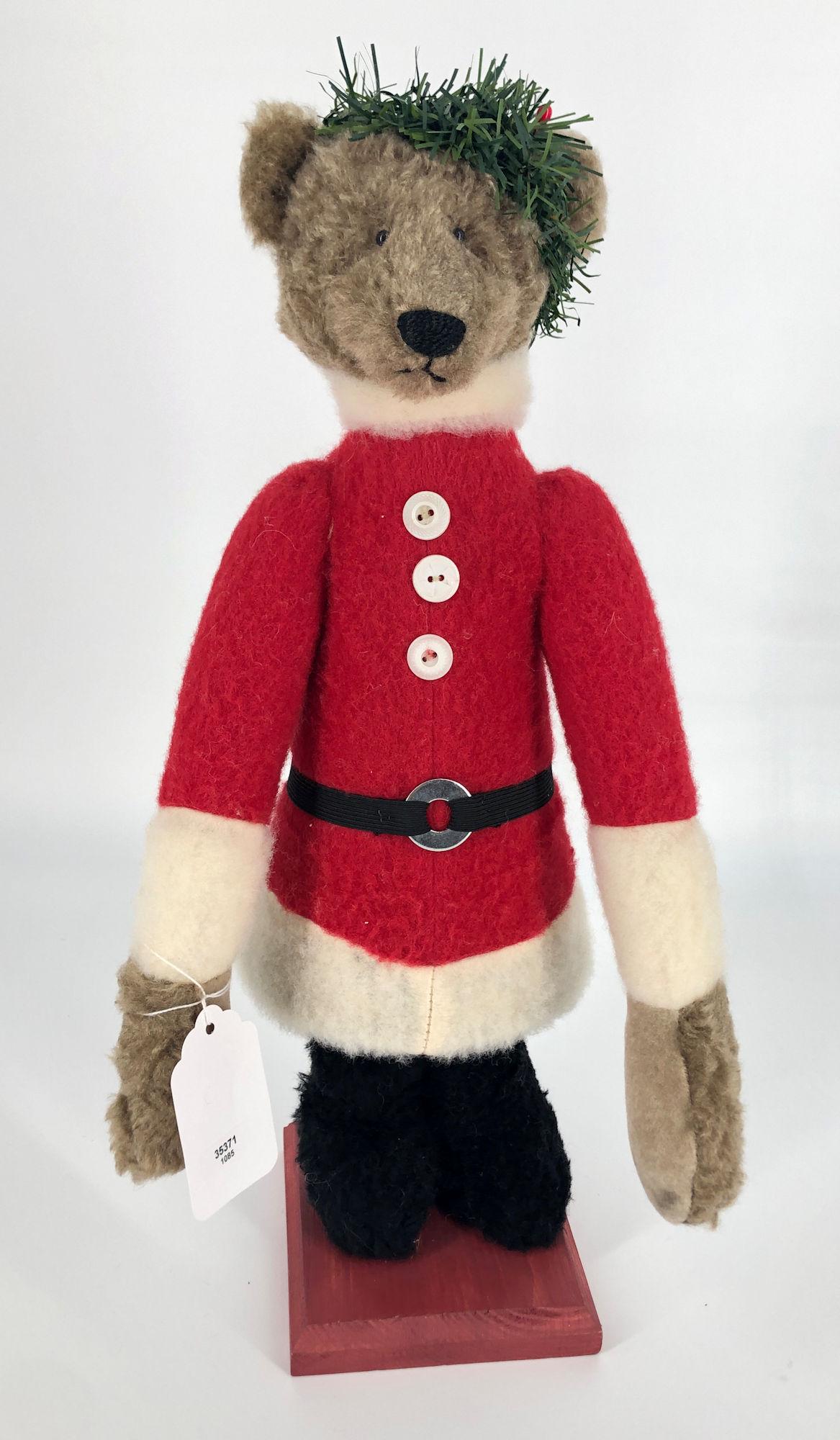 BEARLY THERE CO. OLD TYME DANCING SANTA ARTIST SIGNED (1 of 2)