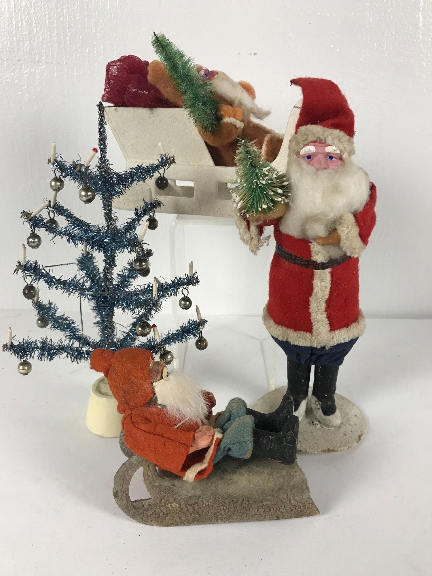 BOX LOT CHRISTMAS INCLUDING VINTAGE DECOR RANGING FROM (1 of 1)