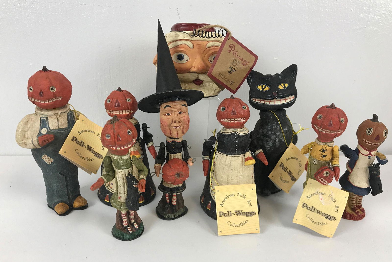 BOX LOT HALLOWEEN INCLUDING POLIWOGGS 5" TO 9" (1 of 2)