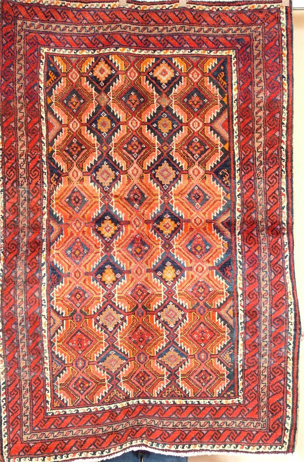 ORIENTAL RUG PERSIAN AFSHAR 4.6 X 6.6
