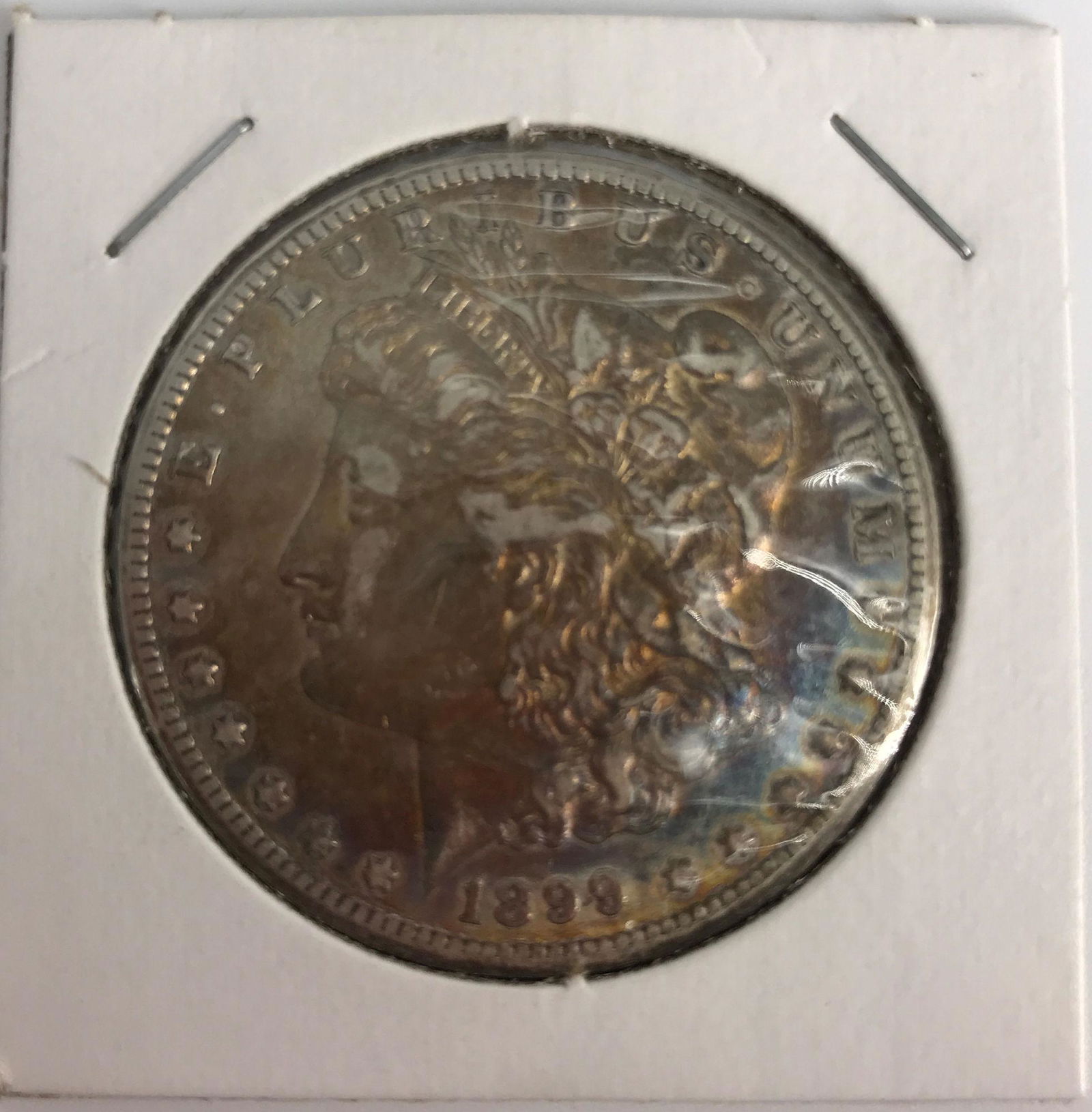 U.S. MORGAN SILVER DOLLAR COIN (1 of 2)