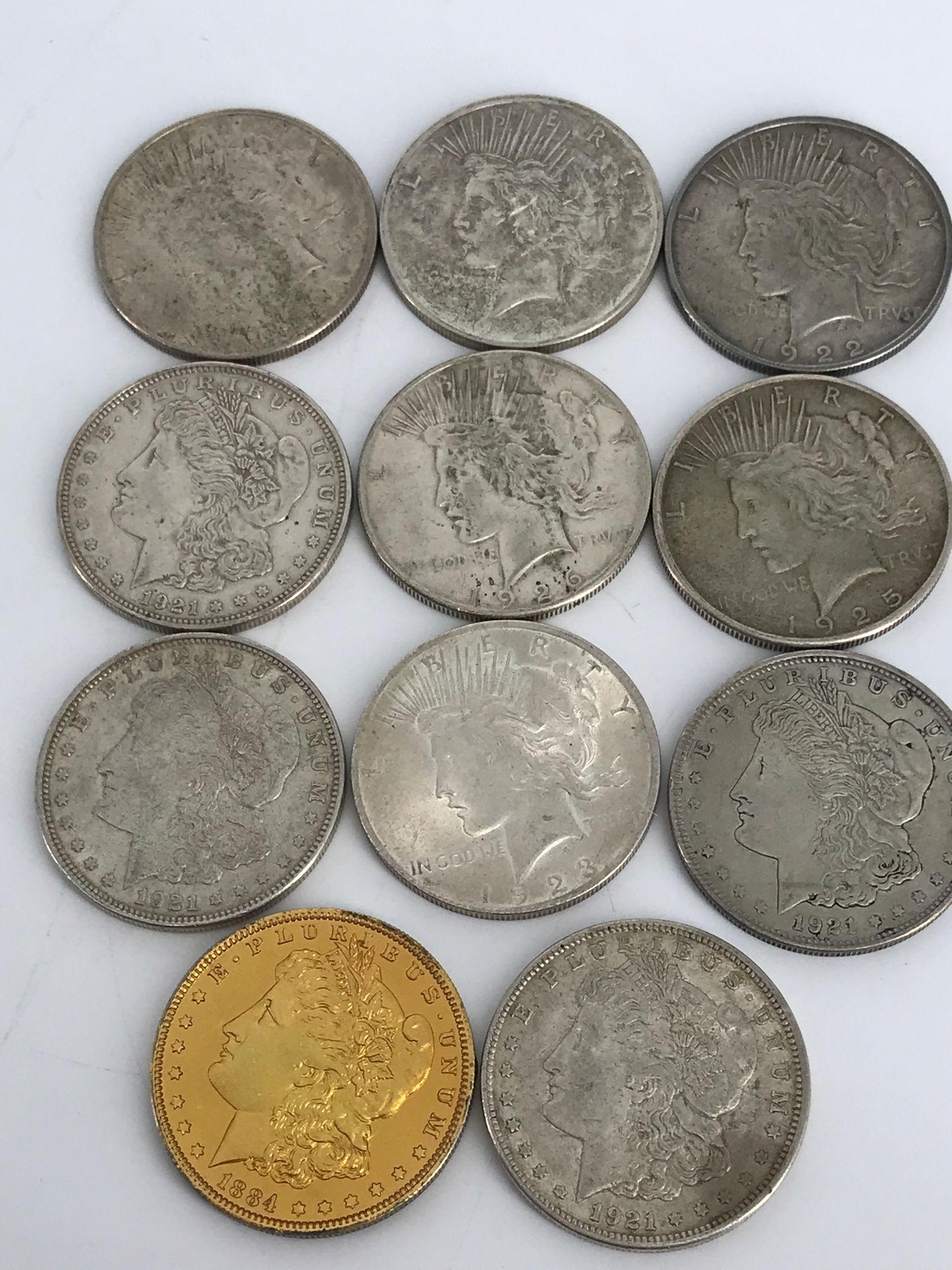 U.S. SILVER DOLLAR COINS (1 of 2)