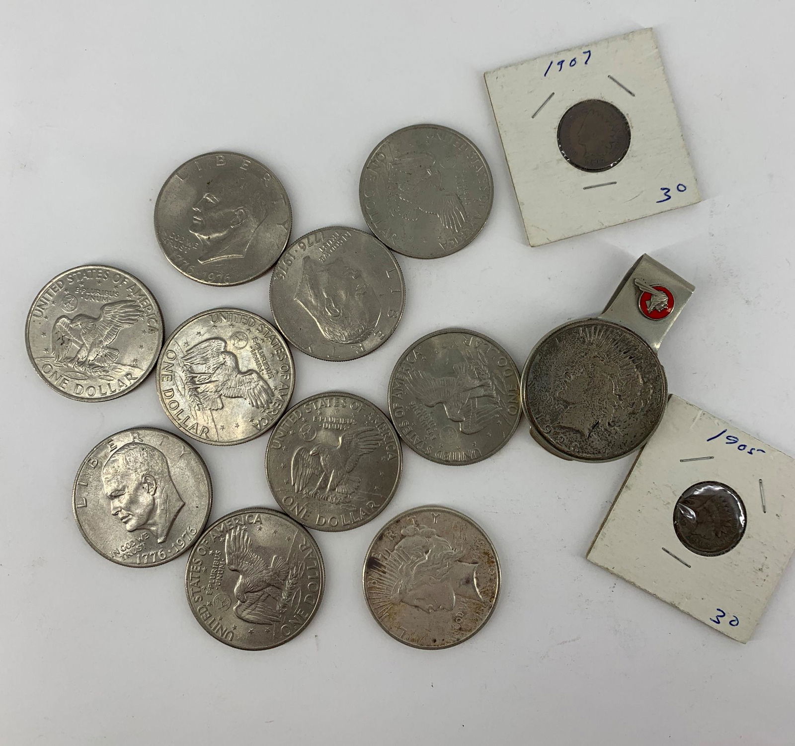 LOT OF ASSORTED U.S. COINS (1 of 10)