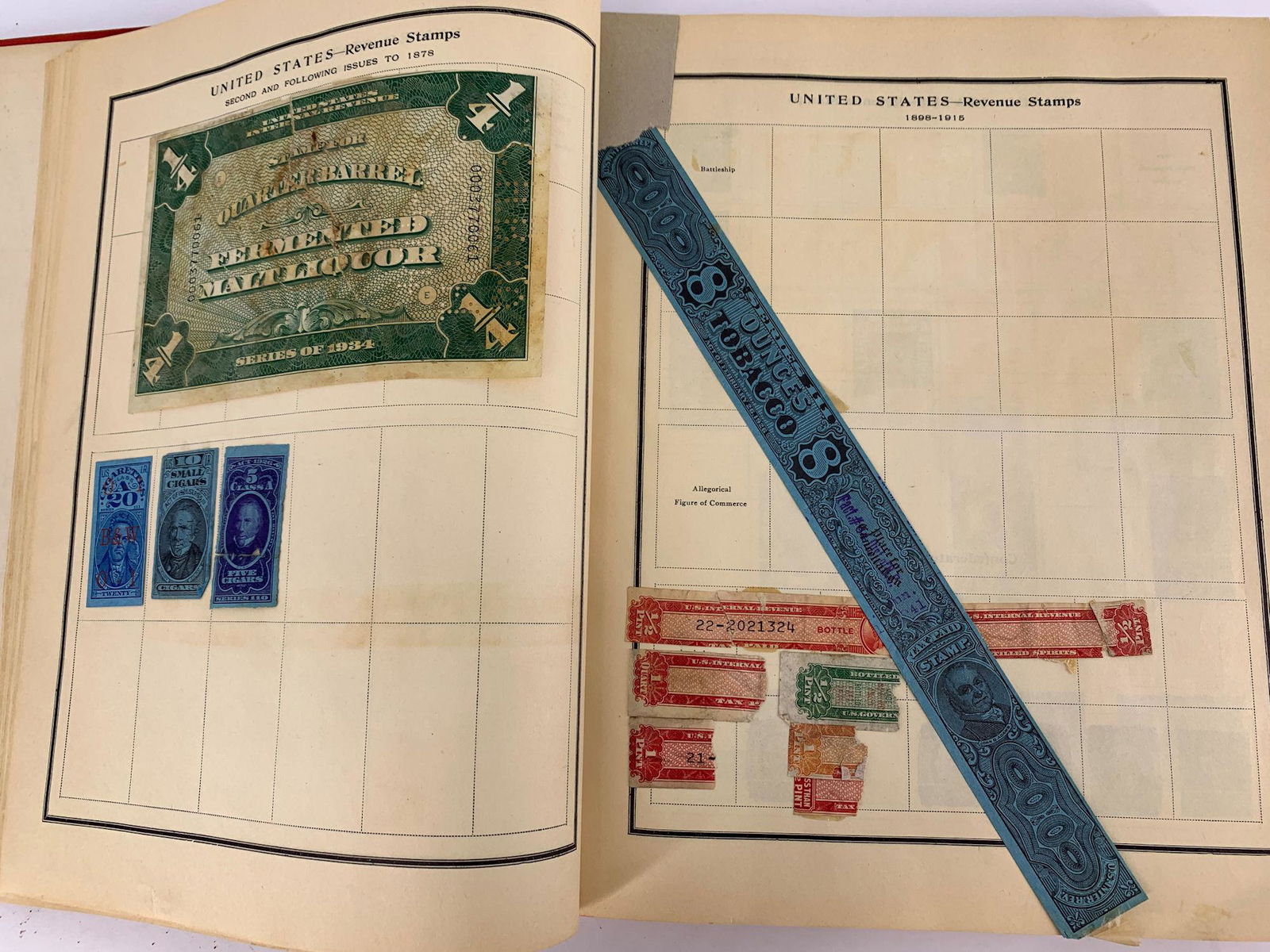 TWO "MODERN POSTAGE STAMP ALBUMS" (1 of 5)