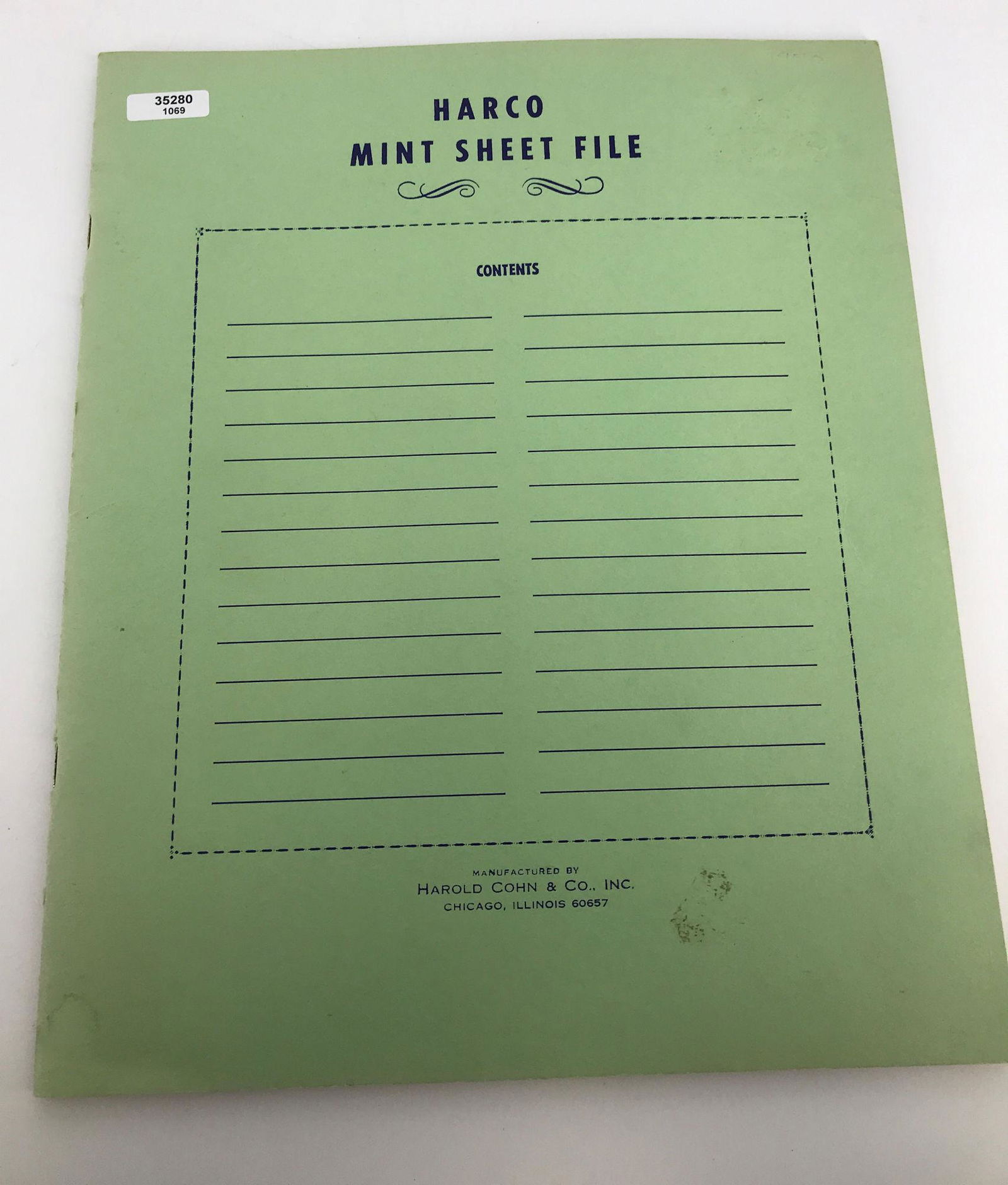 U.S. MINT SHEET FILE WITH VINTAGE STAMP SHEETS (1 of 6)